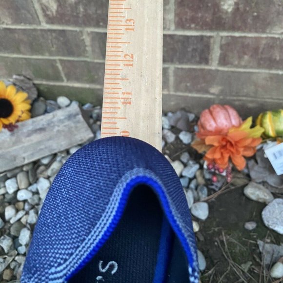 ROTHYS Women’s Retired The Flat Indigo Round Toe Flats Size US 8 - Picture 6 of 7